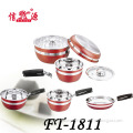 Stainless Steel Soup Pot with Frypan